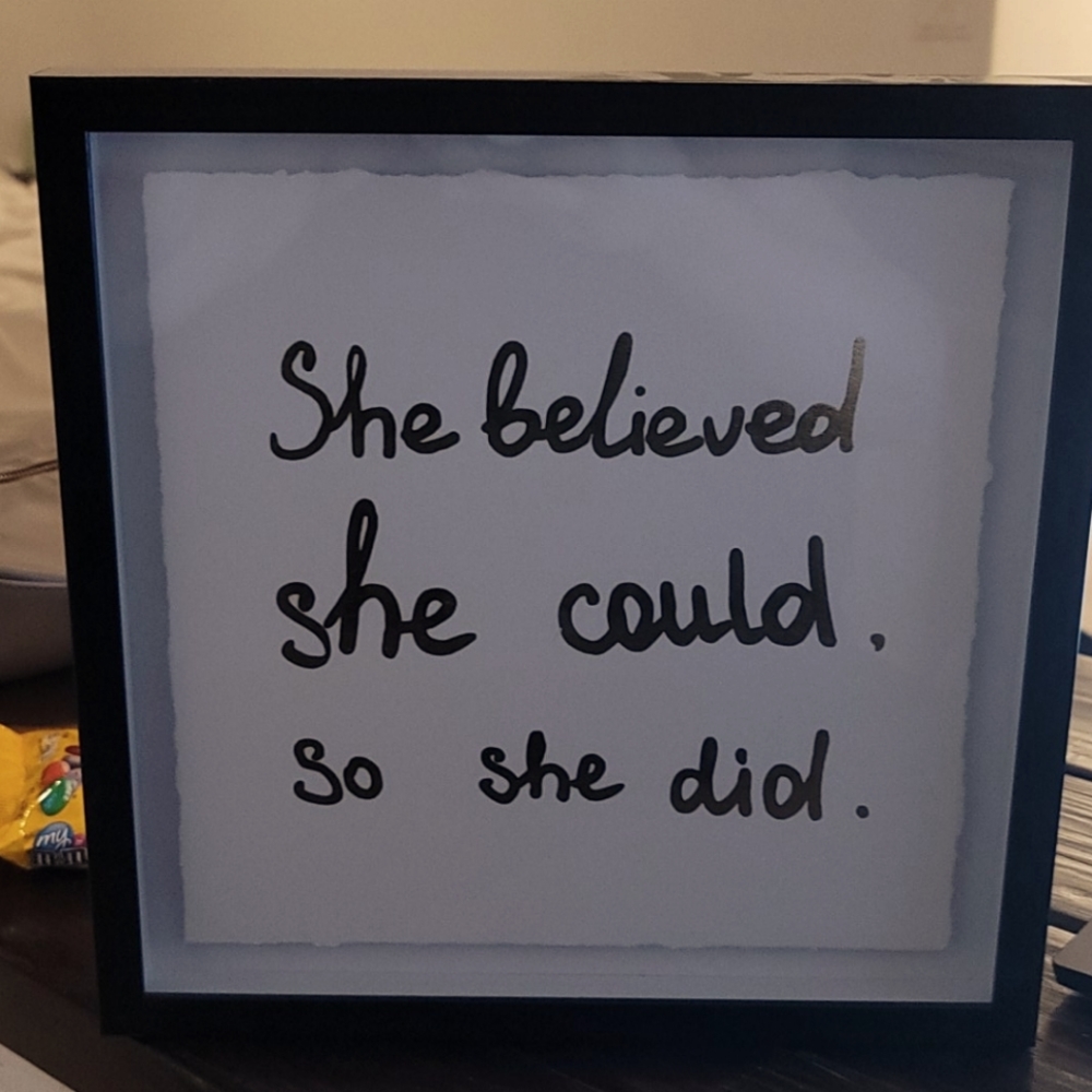 Empowering wall decor